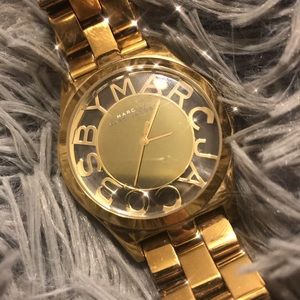 Marc jacobs gold watch