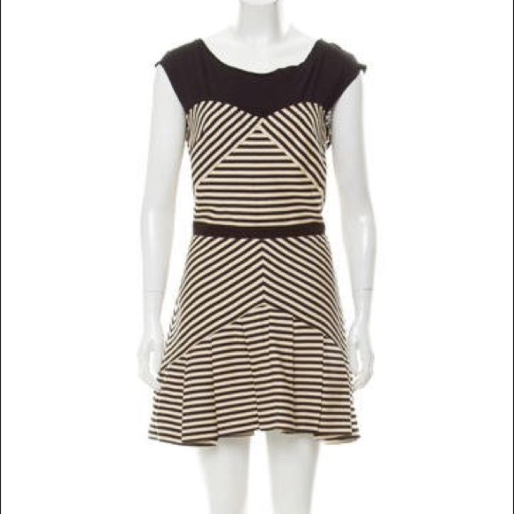 Adorable Elizabeth and James striped mini dress
