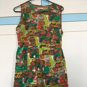 CLEARANCE Monet ModCloth Silky Dress with Pockets!