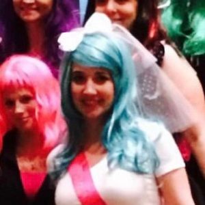 Aqua wig