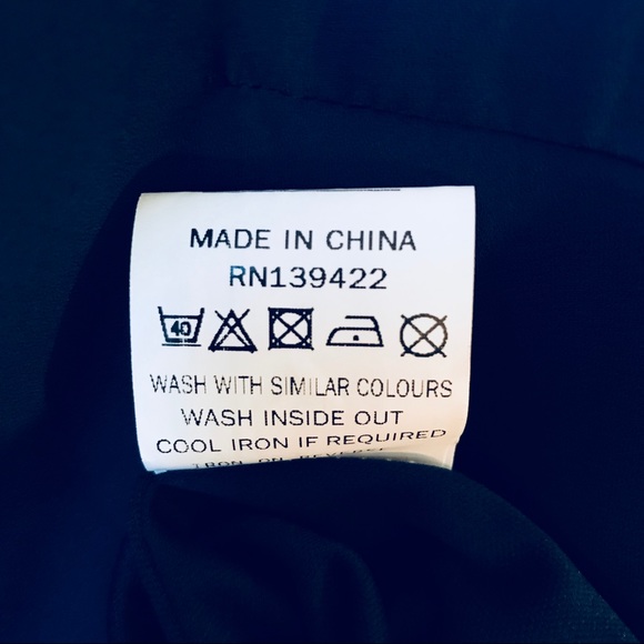 TOBI | Classy Navy Blue Scalloped Shift Mini Dress Size Small - Picture 7 of 8