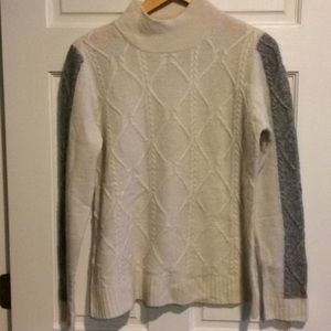 SALE SPORTY CASHMERE FISHERMAN SWEATER