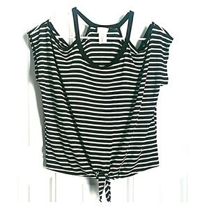 Women's Blouse Size Small 'Caution to the Wind'