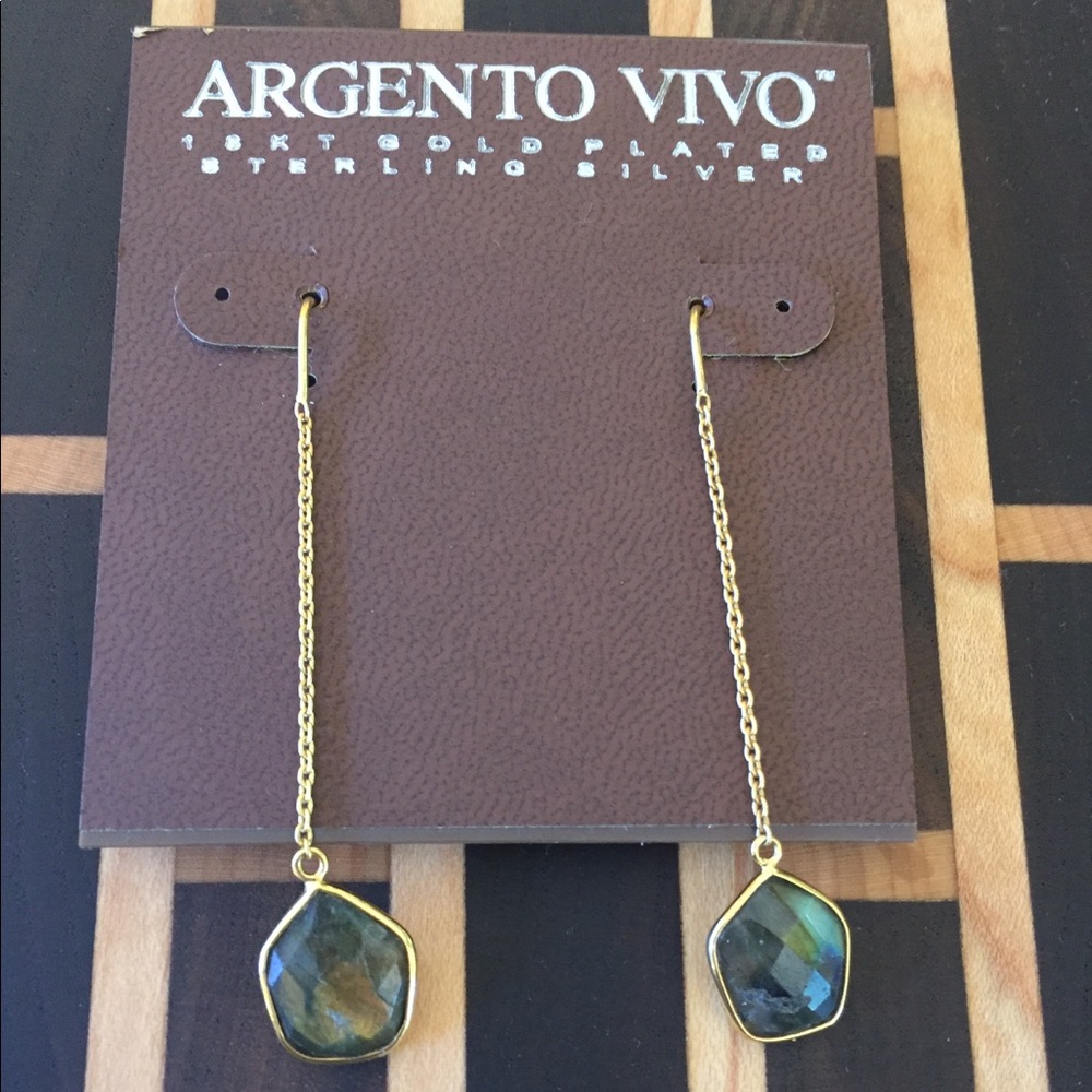 Argento Vivo 18kt Gold plated sterling Silver