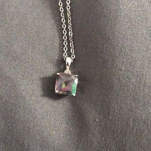 Mystic Fire Topaz Necklace