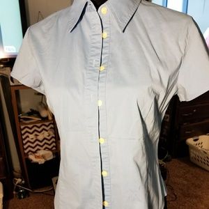 Armani Exchange Button Up Top