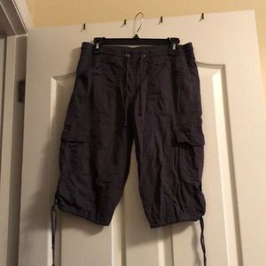 Grey Capris, size-L