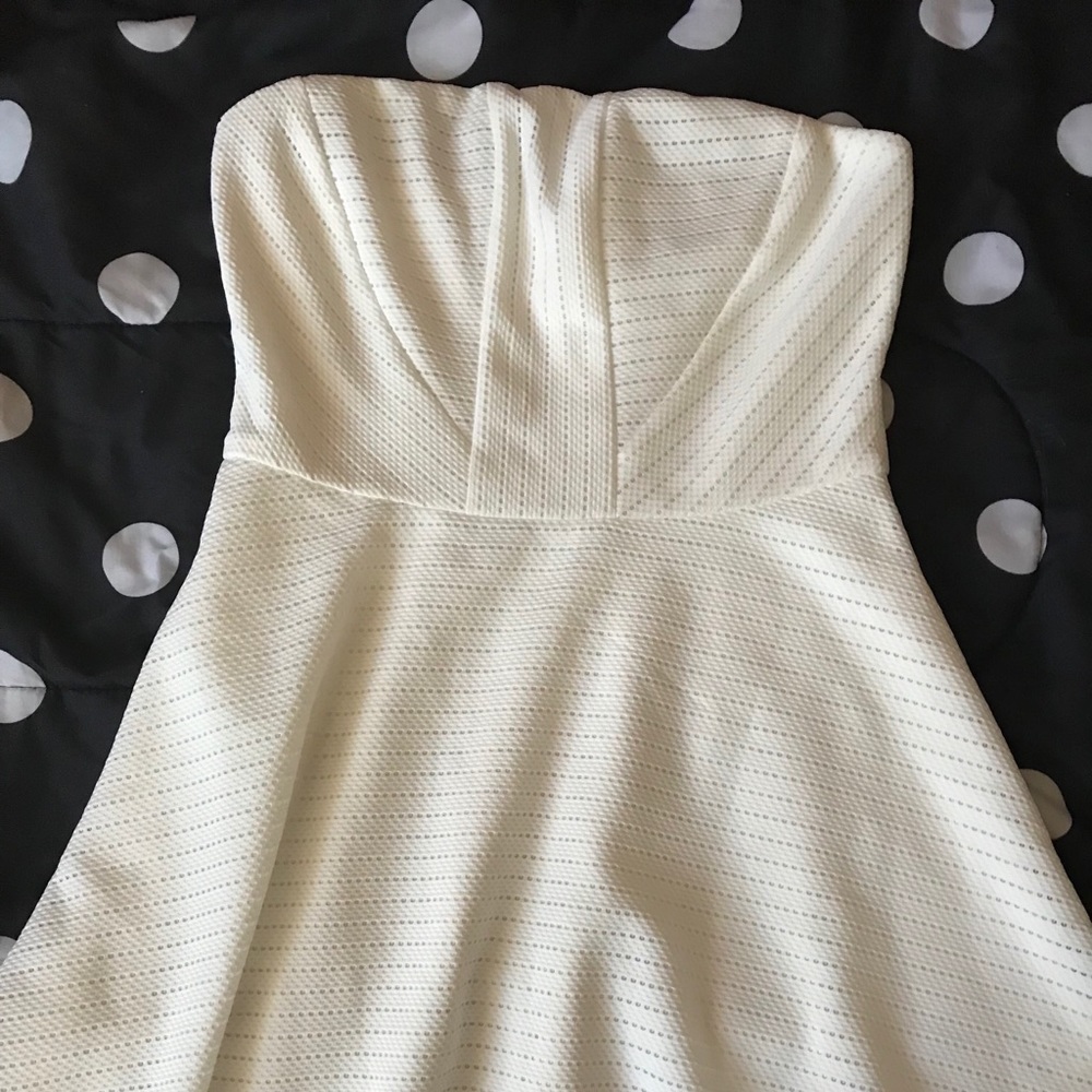 Express strapless party dress