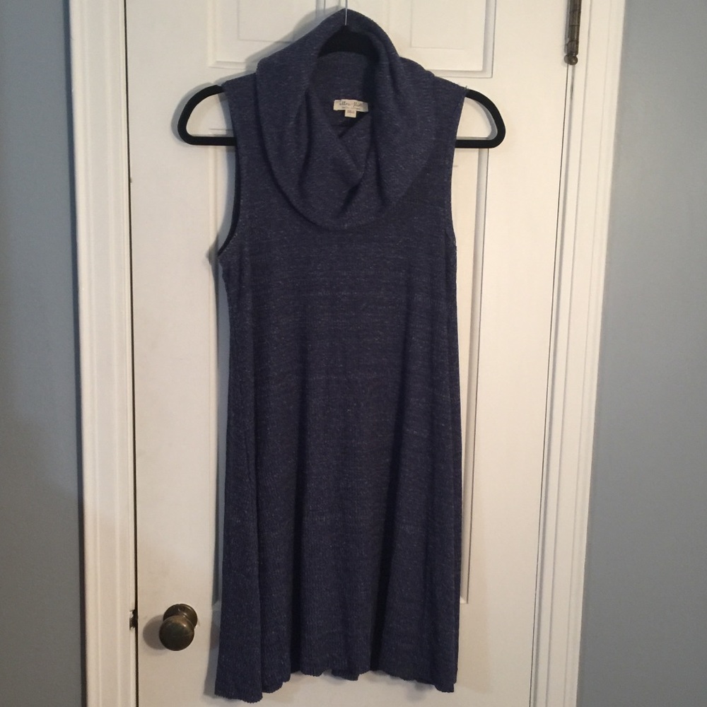Cowl Neck Sweater Dress