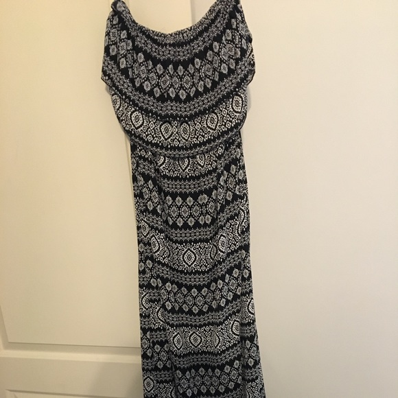 LONG MAXI DRESS OFF THE SHOULDER - Picture 1 of 1