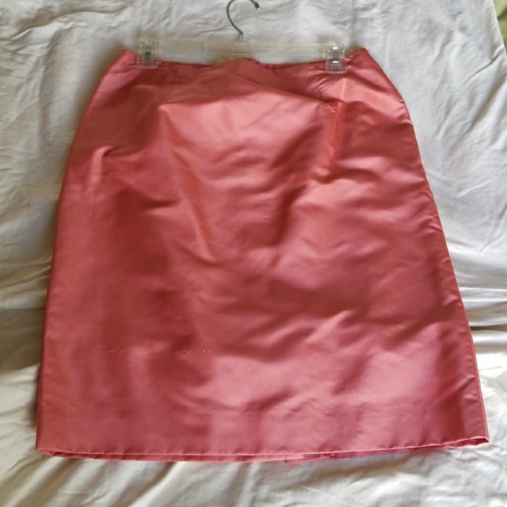 Oscar de la Renta silk skirt