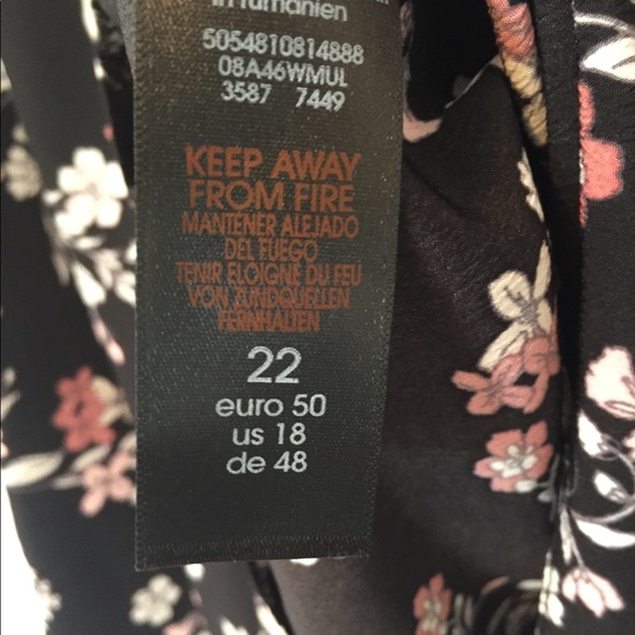 NORDSTROM Evans Bardot floral bohemian top - Picture 5 of 7