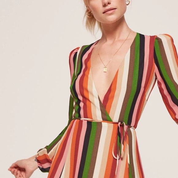 ❌SOLD❌ NWOT Reformation Polk Dress - Picture 3 of 7