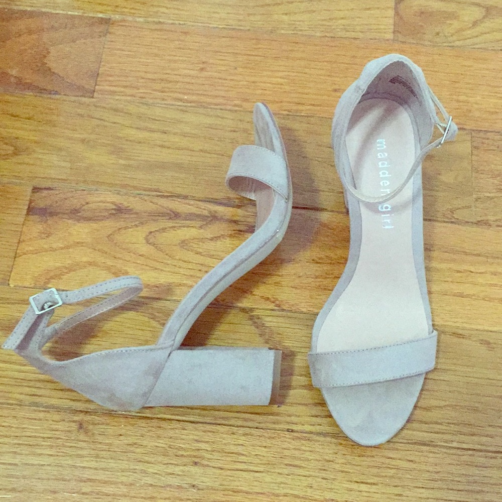 #11. Madden girl block sandals