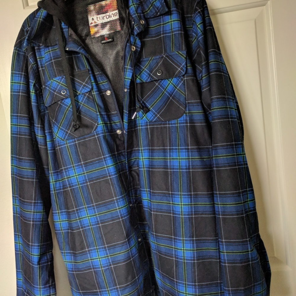 Turbine men winter hoody jacket large