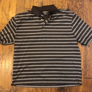 PGA tour brown golf shirt XL