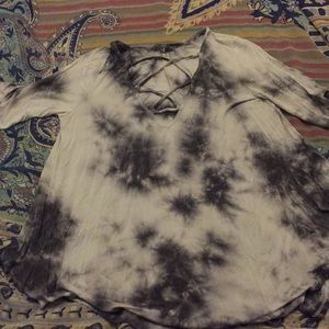 Soft and Sexy Tye Dye Cross T-Shirt