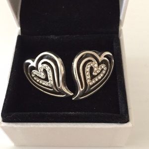 Brighton heart earrings