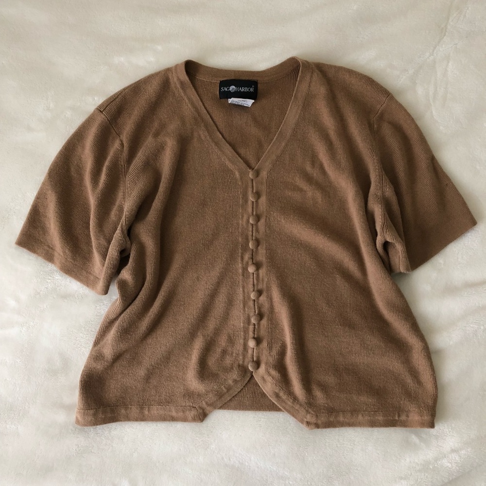 SOLD- Vintage Knit Blouse