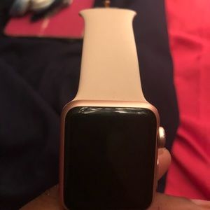 Rose gold Apple Watch series 1