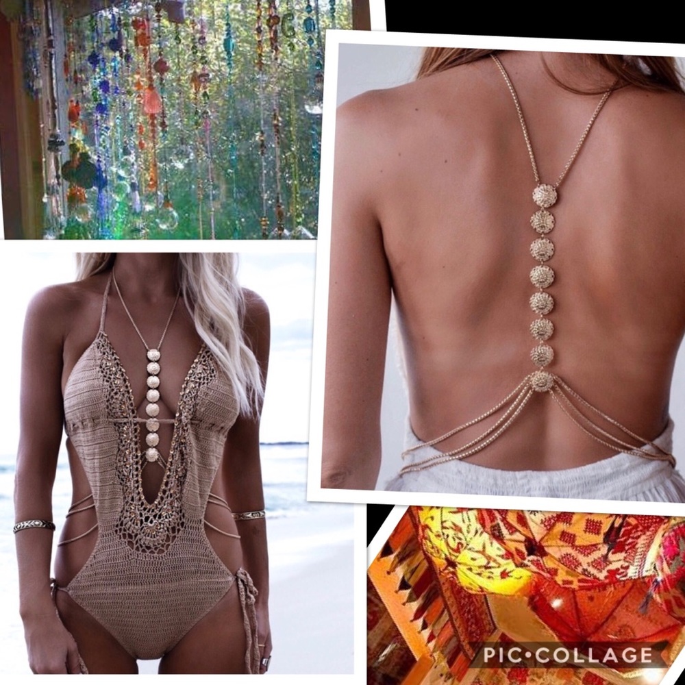 Boho body chain - Picture 2 of 8