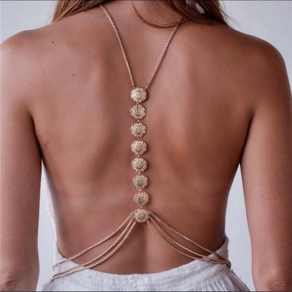 Boho body chain - Picture 3 of 8