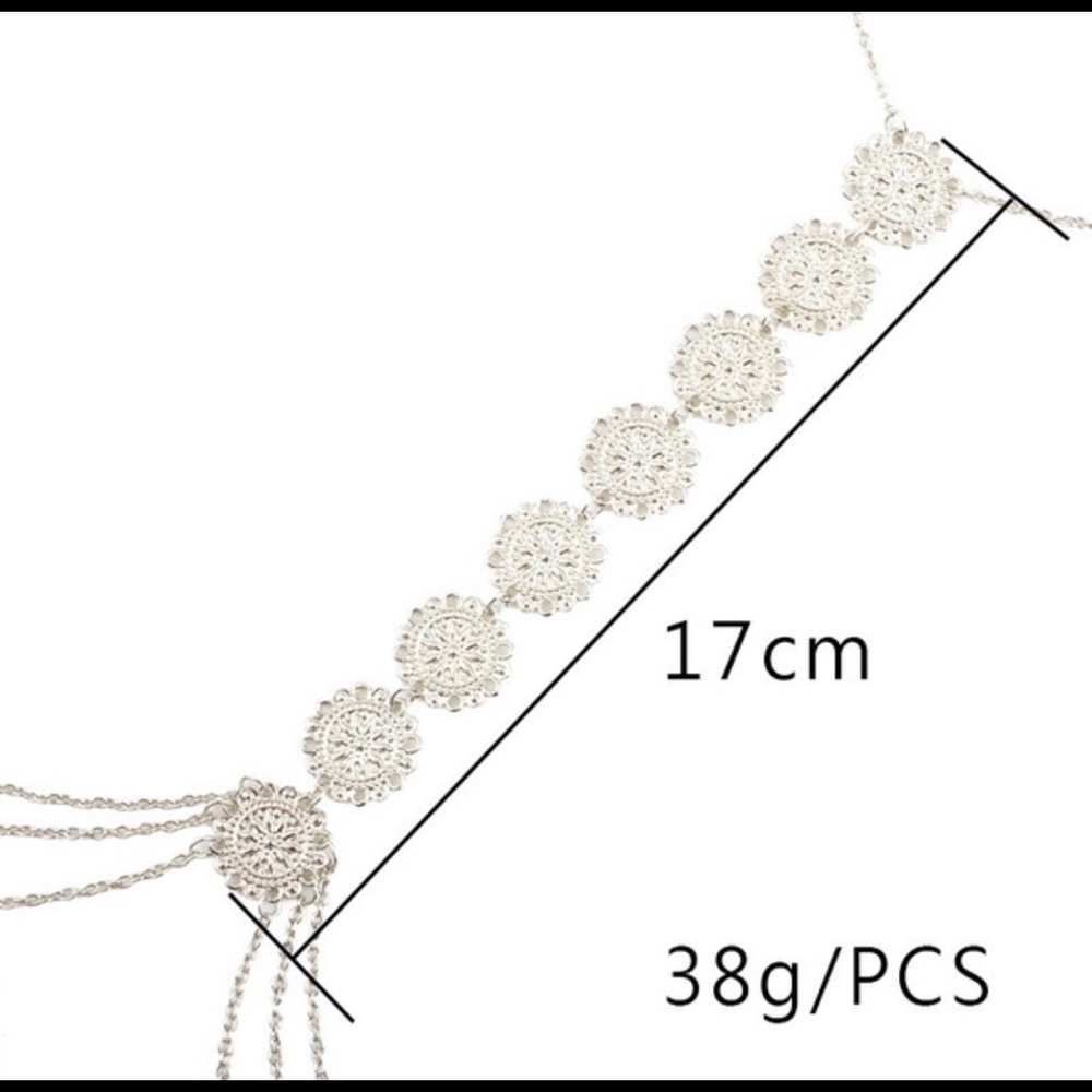 Boho body chain - Picture 7 of 8