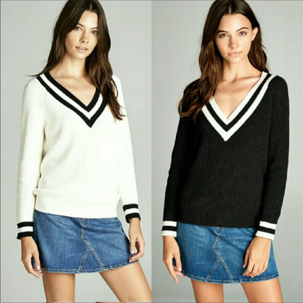 Cotton tennis sweaters SOLD OUT