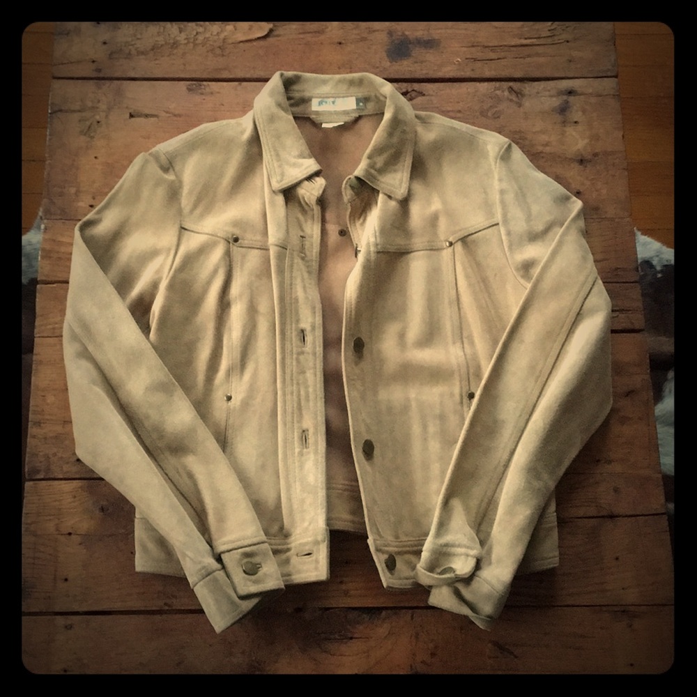 Thick suede J.Crew jacket