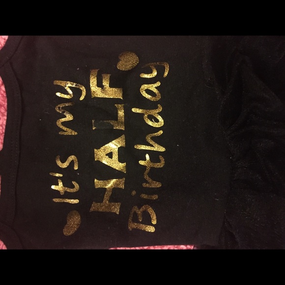 Etsy half birthday outfit - Picture 2 of 2