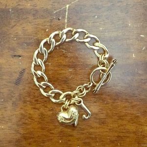 Juicy Couture gold bracelet