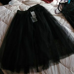Tulle skirt