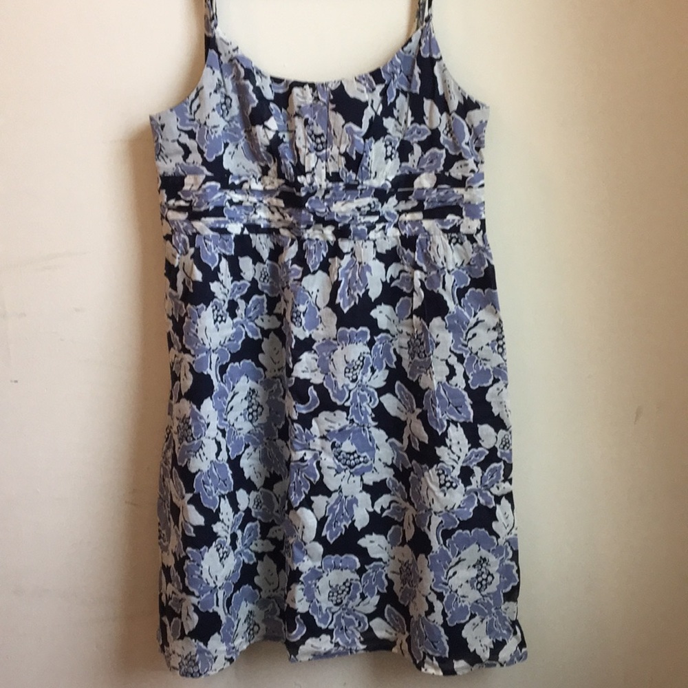LOFT floral cotton dress