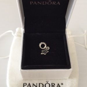 Pandora star charm black
