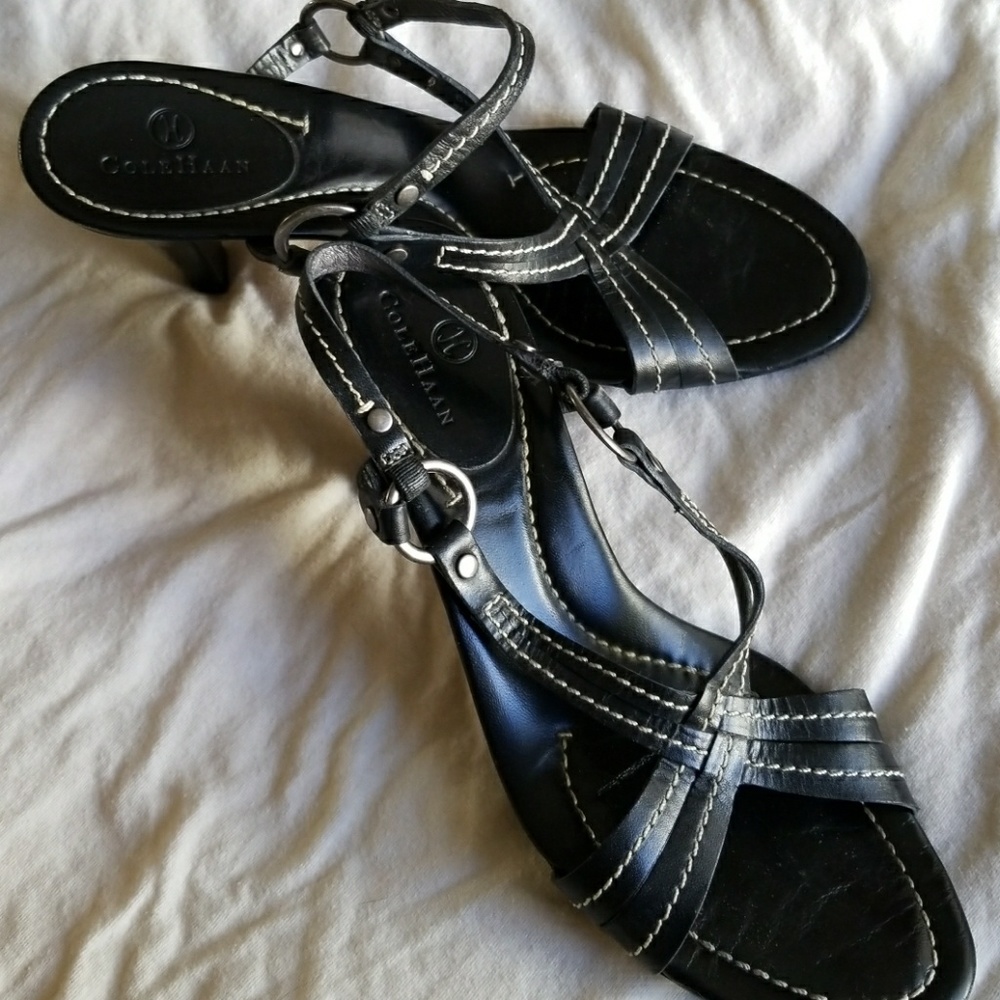 Cole Haan black sandals