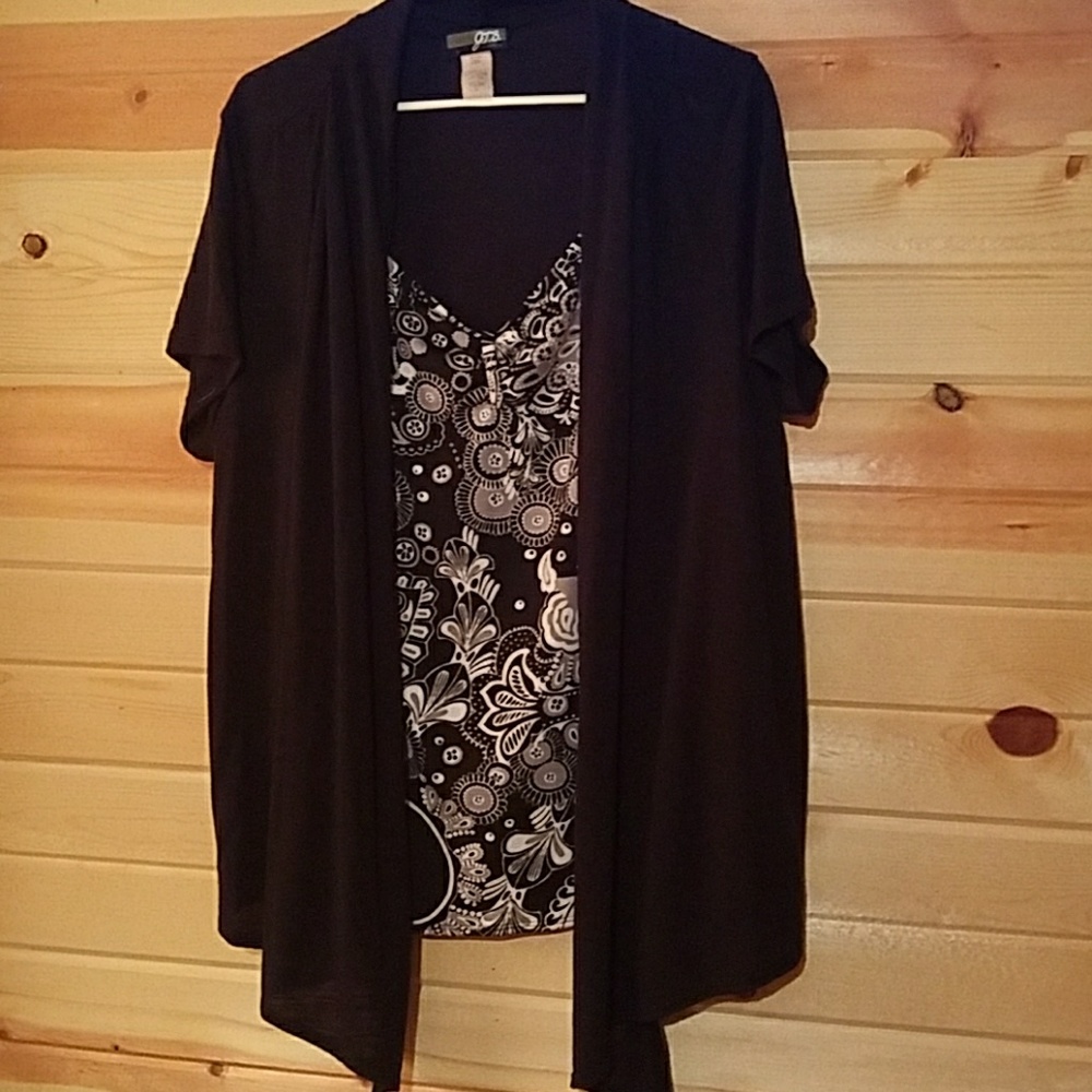 Shirt sleeve blouse size 2x
