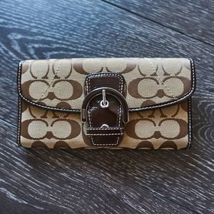 Coach Wallet with Buckle