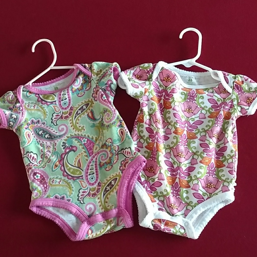 2 Vera Bradley onesies