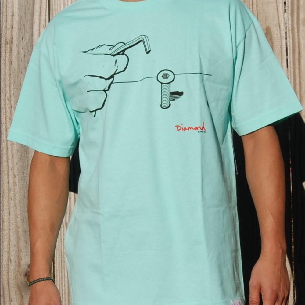 Diamond Supply Co. Size XL Bolts Tee
