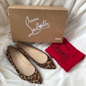 100% Authentic Pigalle Christian Louboutin flat