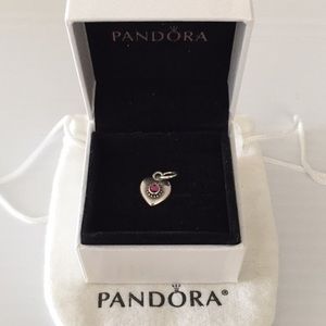 Pandora heart charm October