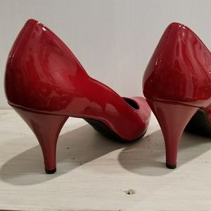 Red Patent Leather High Heels