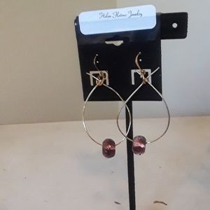 *Sale* NWT Hammered Hoop Earrings