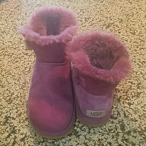 Purple Uggs boots
