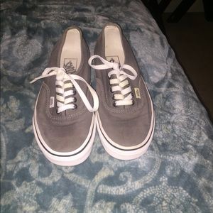 Grey vans size 6.5 in men 9/10 condition