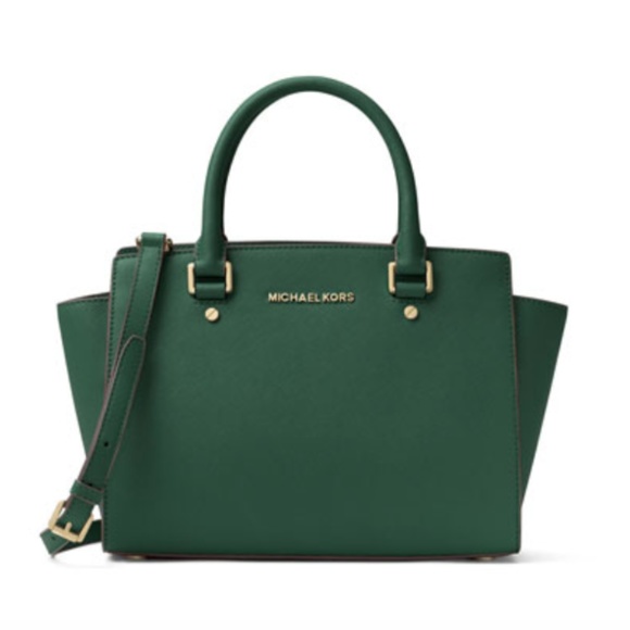 Michael Kors Handbags - SOLD Michael Kors Large Selma Satchel Handbag Moss