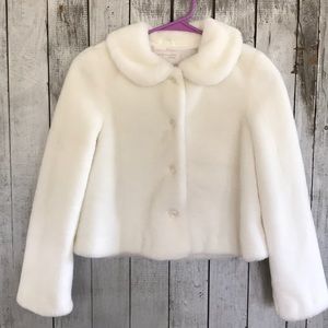 Janie and Jack minky coat