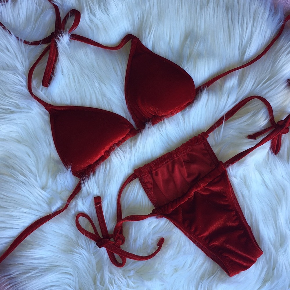 Velvet Bathing Suit