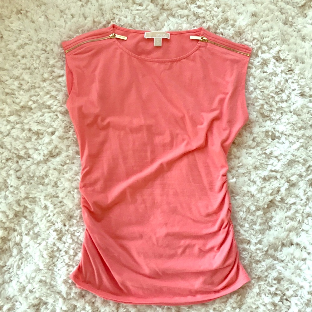 Medium Michael Kors coral blouse