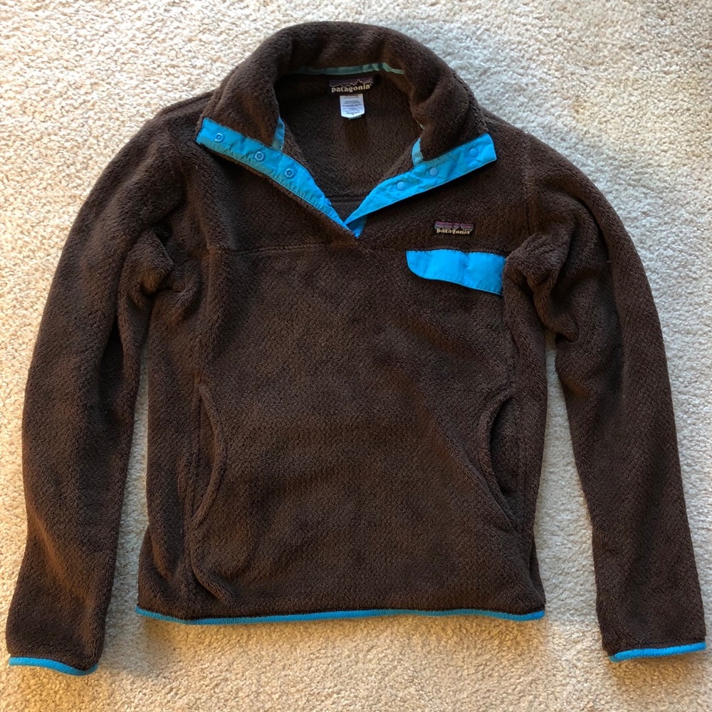Patagonia Brown Re-Tool Snap-T Pullover